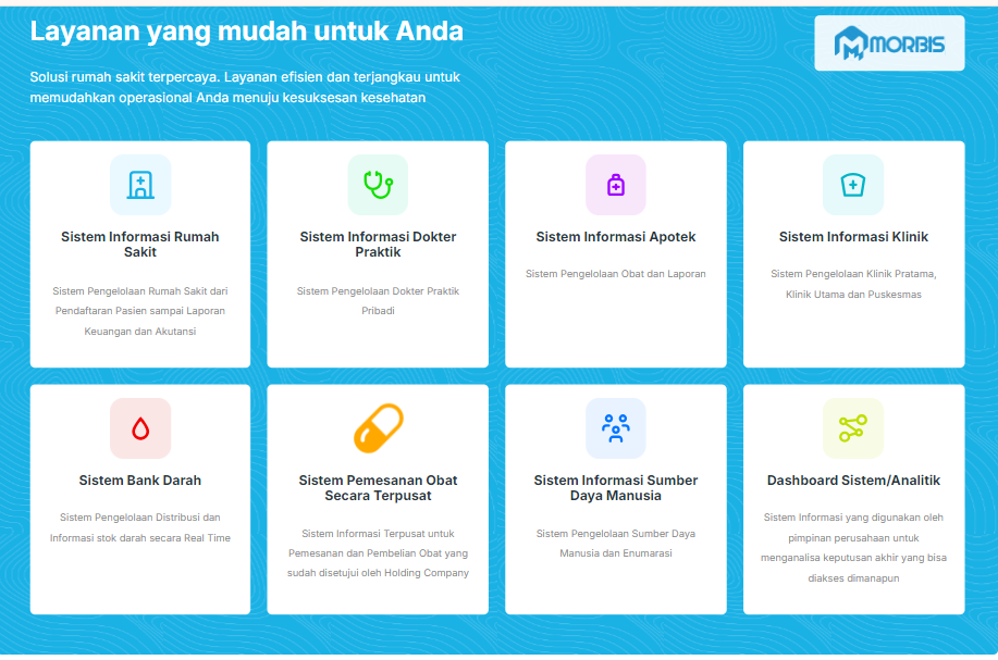 Implementasi SIMRS Rumah Sakit di Seluruh Indonesia: Transformasi Digital dengan Morbis
